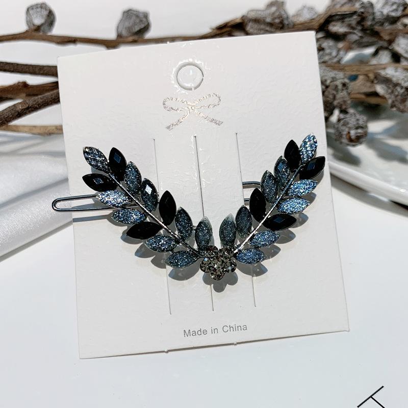 Delicate Vintage Hair Clip Back Head Ponytail Frog Clip Simple Fringe Side Clip Clip Girls Hair Accessories