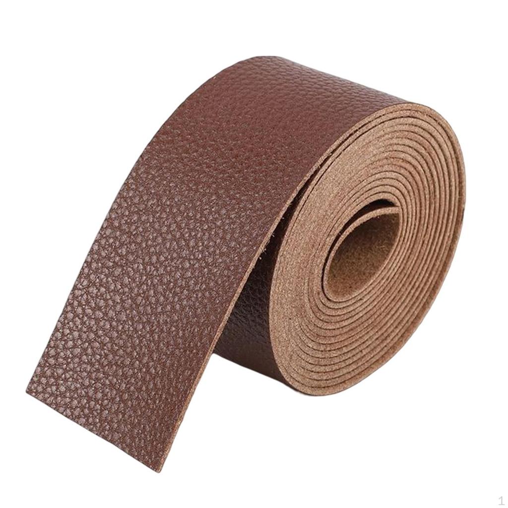 Artificial Leather Strap Strips Decorative Supplies " Wide 2 Belt Band for Purse Tooling