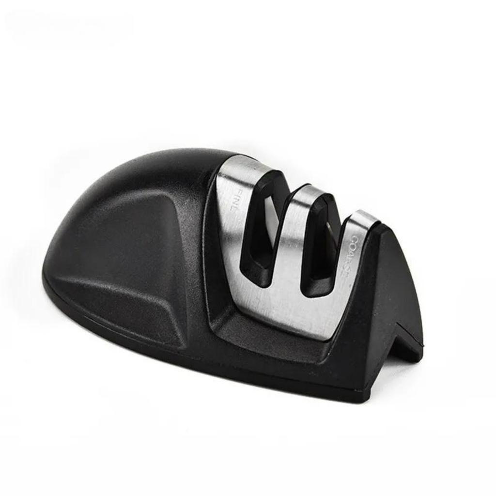Kitchen Ceramic Knife Sharpener Professional Sharpening Tools / Two Stages Sharpeners & Non-slip Rubber Base