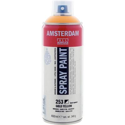 Балончик з фарбою Amsterdam 400 мл золотисто-жовтий