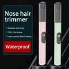 Washable Ear And Nose Hair Clipper Portable Design Facial Hair Remover Face Lip Epilator  Unisex