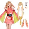 Milky Time wig included super Kaguya-hime Kaguya cosplay anime Tsukuyomi liver kimono