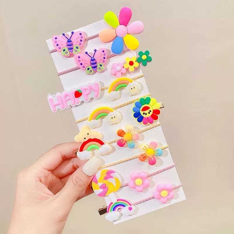 2025 Dopamine Color Children's Hair Clips - Cute Duckbill Hair Accessories for Girls