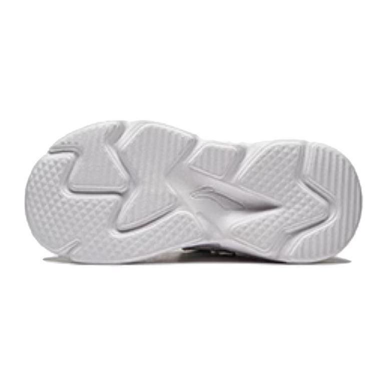 Li Ning Kids Sports Trend Low Top Casual Shoes Kids Casual Shoes White Blue Yellow YKNU038-1