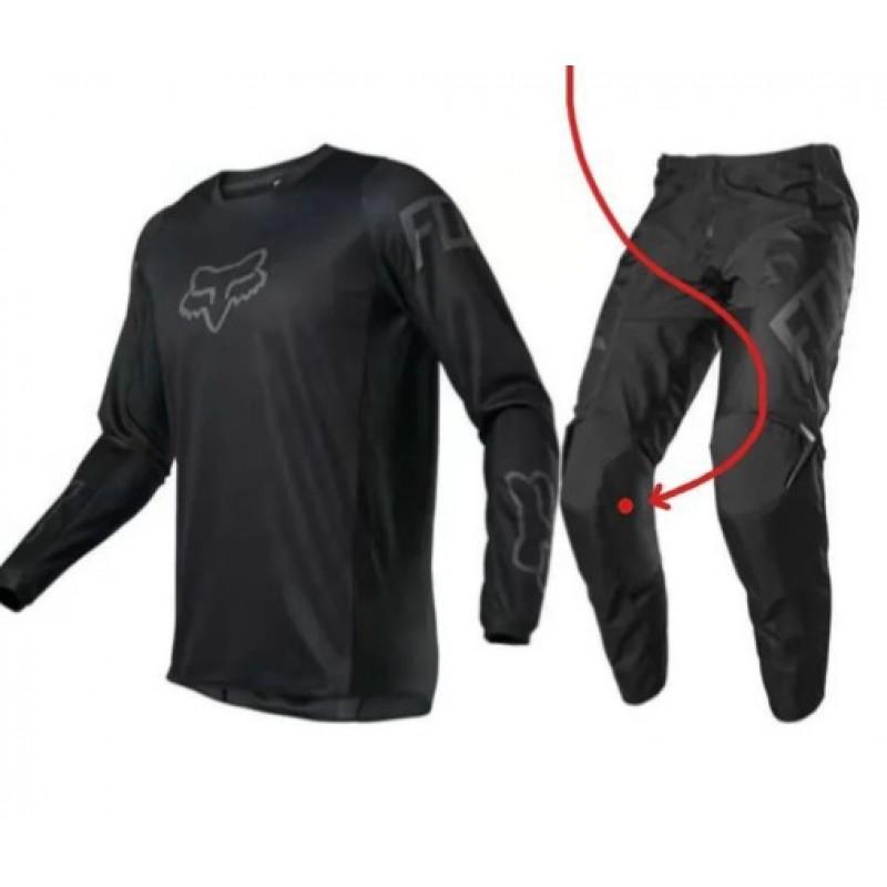 Schnelltrocknendes Radtrikot-Set Atmungsaktive Performance-Kleidung Mountainbike Downhill Racing Unisex