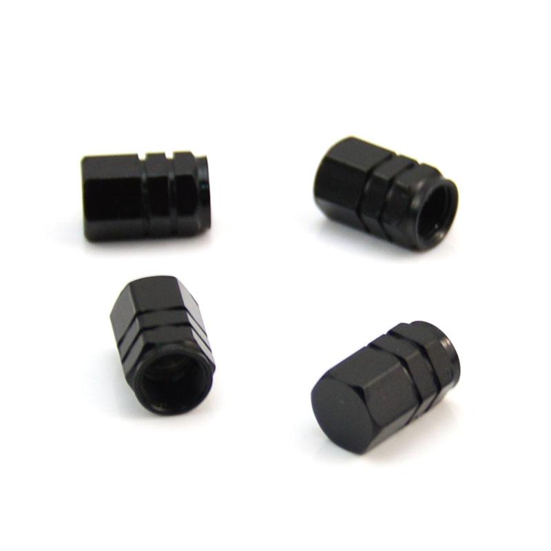 4Pcs Aluminum Alloy Car Wheel Tire Valve Caps Tyre Rim Stem Covers Airdust Waterproof For Automobiles Motorcycles Accessories