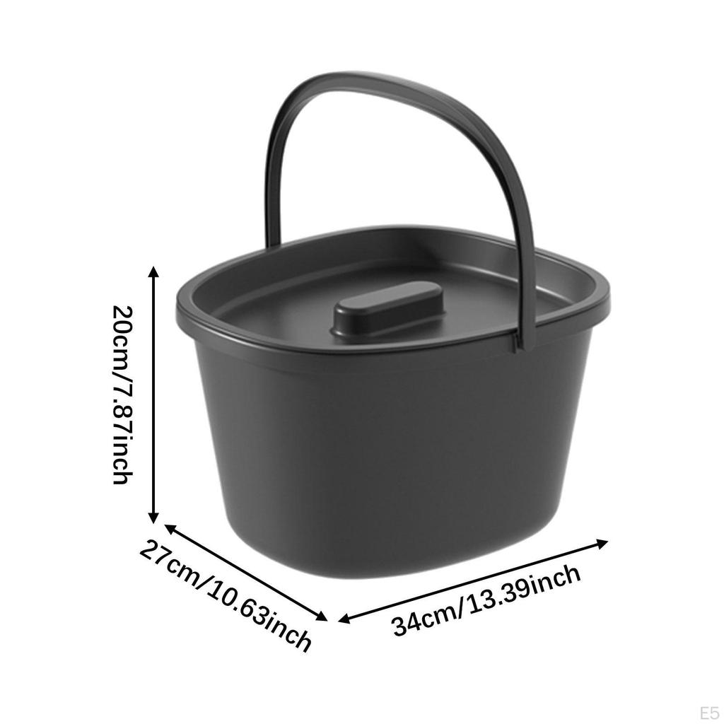Nočník a záchodové sedátko židle pro kempingové potřeby