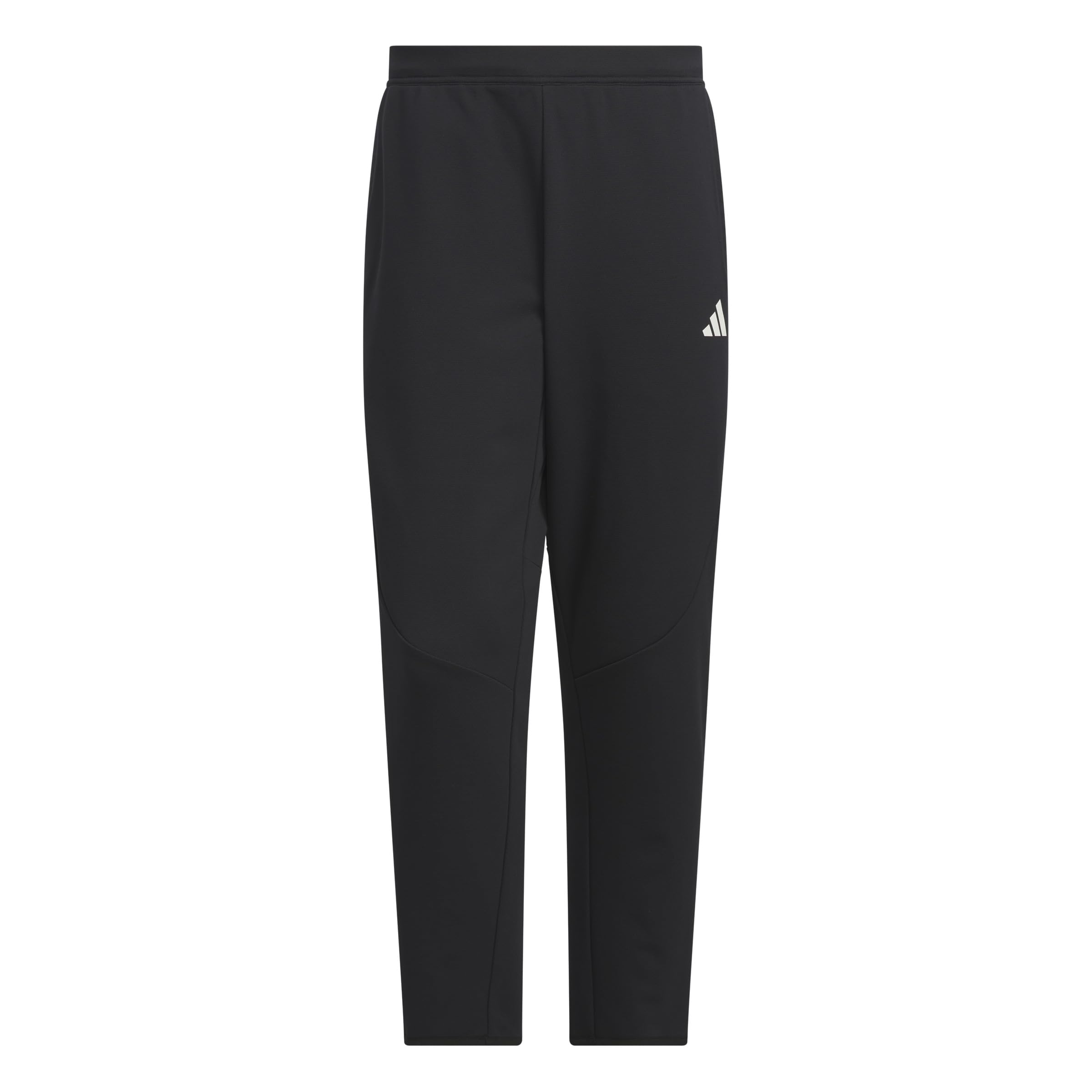 

Adidas Adptn Regular Fit Textured Double Knit Open Hem Jersey Black Size M Ankle-Length Pants, Men s KQD49, (JM2113),