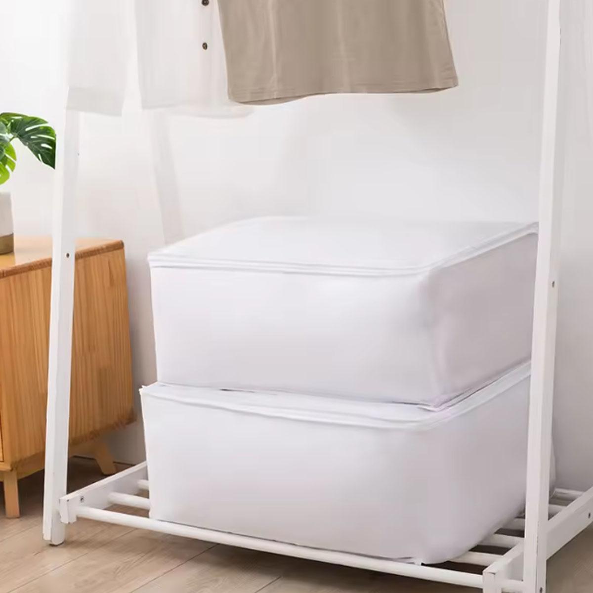 

1pc-Quilt Wardrobe Organizer Clothes Storage Bags Moving Packing Bag Bed Bottom Waterproof and Moisture-proof Clothing Home S