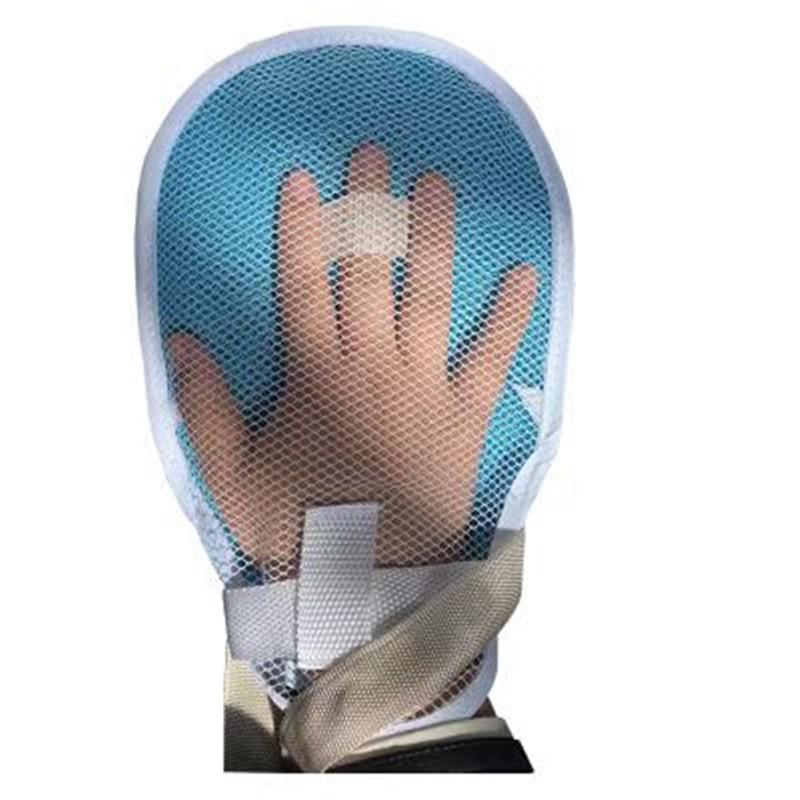 Elderly Anti-Scratch Restraint Gloves with Zipper for Safe Wrist Fixation