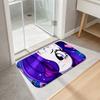 Rarity Print Flannel Kitchen Mat Christmas Soft Area Rug Non Slip Floor Carpet Home Decoration