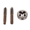 HSS M10X1.25mm Kuželový a závitník & M10x1.25mm Závitník Metrický závit Pravý chod-sada