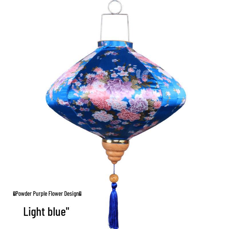 Antique Pattern Waterproof Chinese Lantern for Outdoor Balcony Decoration