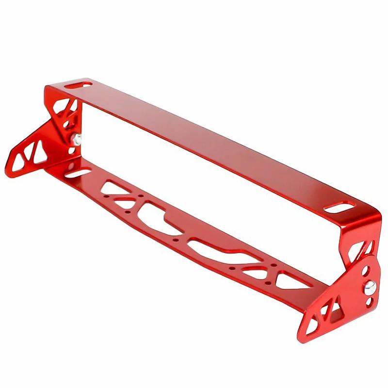 Car Modification License Plate Holder Creative Personalized License Plate Holder Adjustable Aluminum Alloy License Plate Holder