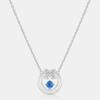 METROCITY JEWELRY Birthstone September M Basic Sterling Silver White Necklace A233SN9159WPN