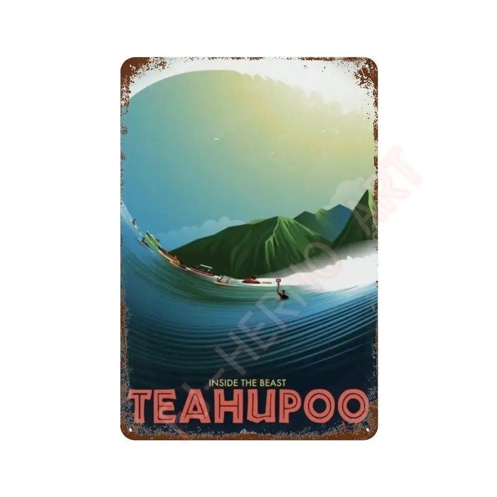 Nordic Travel Poster Aesthetic Vacation Illustration Metal Tin Sign Plaque Wall Mural Plates Home Decoration Kawaii Room Decor