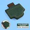 Magnetic Buckle Magnetic Leather Bookmark Multifunctional Magnetic Page Clips  For Bookworm