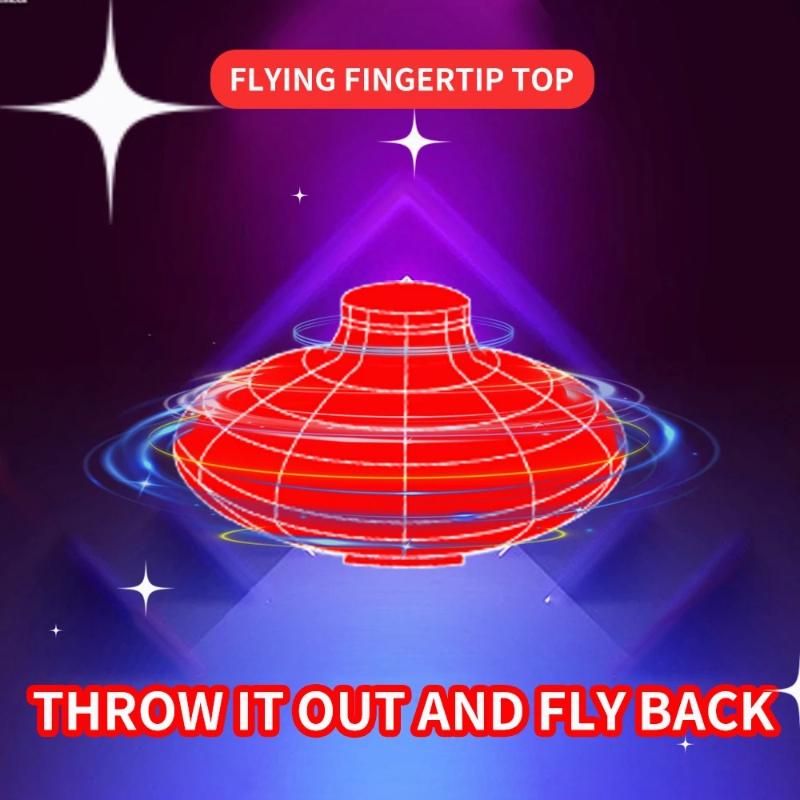 Flying Ball Boomerang UFO Flyorb Magic With LED Lights Drone Hover Ball Fly Nova Orb Flying Spinner Fidget Toys Children Gifts