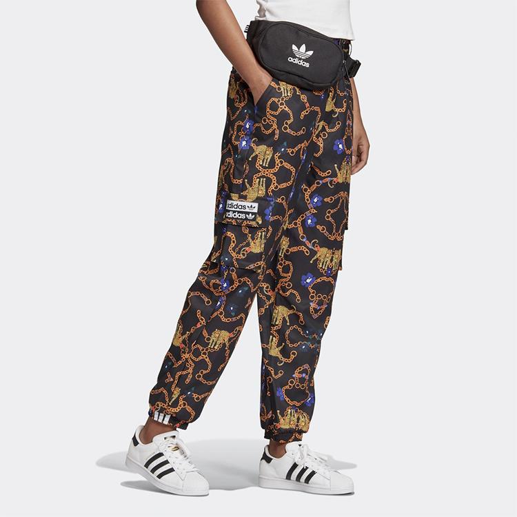 Adidas Originals Trefoil Woven Sports Casual Long Pants Women bottoms Multicolor GD4275