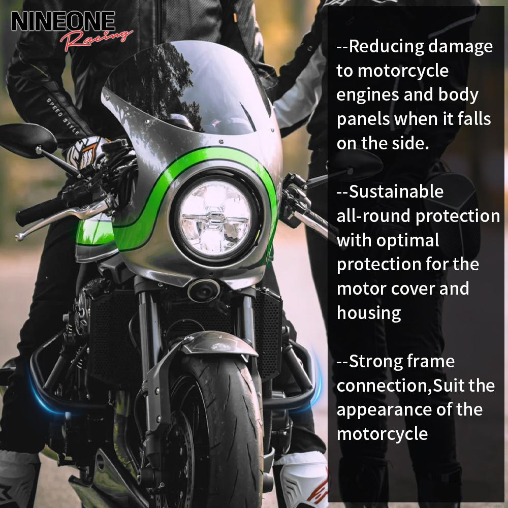Fit For Kawasaki Z900 Z 900 RS SE Z900RS CAFE 2017-2025 Engine Highway Crash Bar Engine Guard Bumper Protector Accessories Steel
