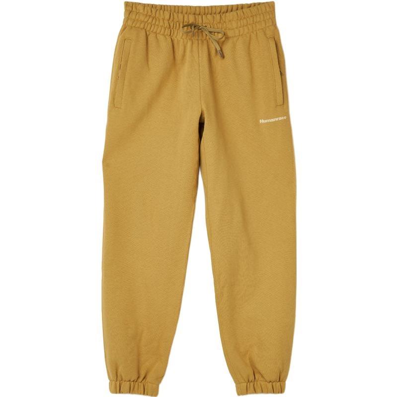 adidas x Pharrell Humanrace Small Logo Sweatpants Tan Men s HG1404 XS
