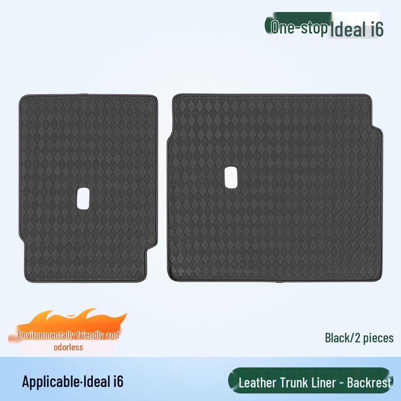 Ideal i6 Leather Full Wrap Front Trunk Mat with Storage Box - Car Interior Decoration Ideal i6