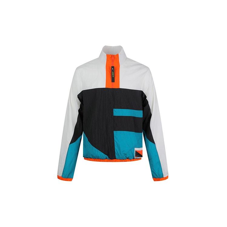 Nike As Nk Flight Jacket White Black Teal Men s CN8509-013 XXL