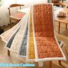 Sofa Bay Window Cushions Household Plush Bench Cushions with Lace-up Chair Seat Restaurant Garden Bench Seat Swing Seat Pad