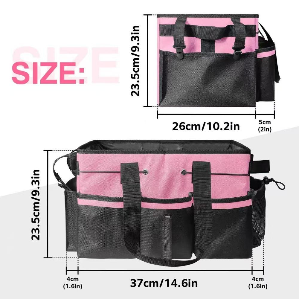 Large‑Capacity Oxford Cloth Tool Storage Bag Multifunctional Portable Cleaning Handbag Work Accessories