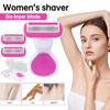 New Women Razor Mini Portable Shave Mane Leg Hair Private Body Manual Razor 6-layer Blade Lady Razor With Case