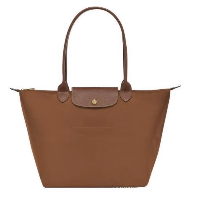 Borsa a sacchetto Leggera borsa tote pieghevole Borsa a tracolla per pendolari in nylon impermeabile di grande capacità borsa a mano