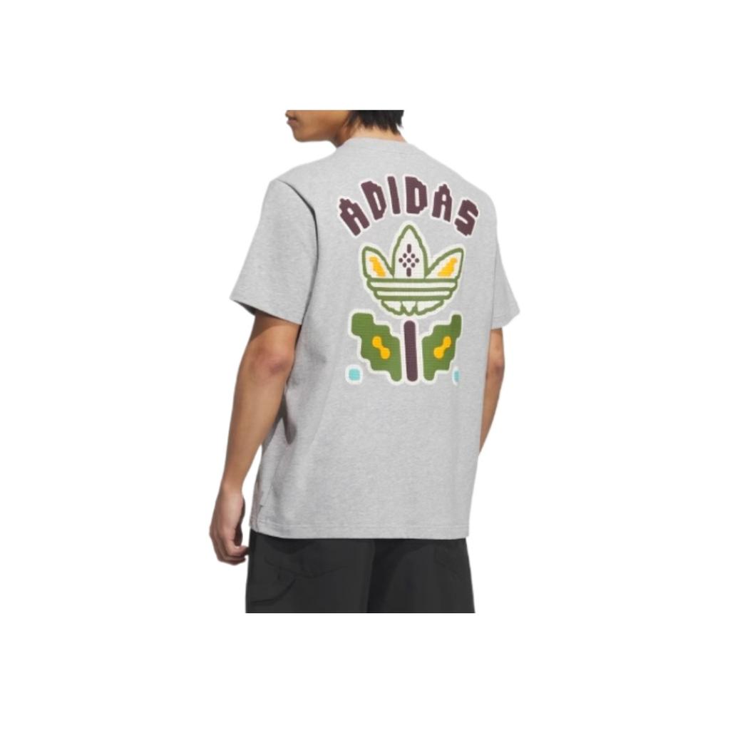 adidas Originale Bequemes Vielseitiges Lässiges Kurzarm-T-Shirt Herren Oberteile KD1847