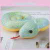 Realistic Tie-dye Snake Plush Toy Soft Pp Cotton Filling Party Decoration