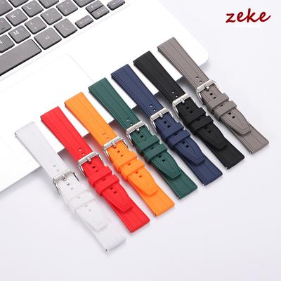 Tropický gumový remienok na hodinky Vodotesný športový remienok na hodinky 20 mm 22 mm Prémiový gumový potápačský remienok na SmartWatch pre Oris pre Omega Pás