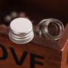 5ml/10ml/15ml/l/20ml/Glass Bottles with Aluminium Lids Small Mini Glass Jars Small Glass Bottles with