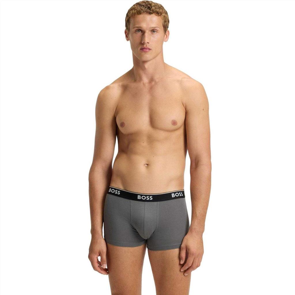 BOSS Mens Bodywear Logo Boxer Shorts (Pack of 3)