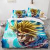 Nová anime posteľná súprava My Hero Academy Anime postavy Prikrývka 3D Kreslená Polyesterová Prikrývka Queen King Size Deti Chlapci