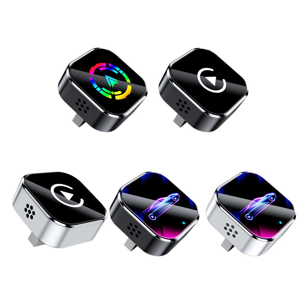 Wired To Wireless Carplay & Android Auto AI Box USB Plug and Play 2 in 1 Dongle Auto Connect for Wired CarPlay Android Auto Cars