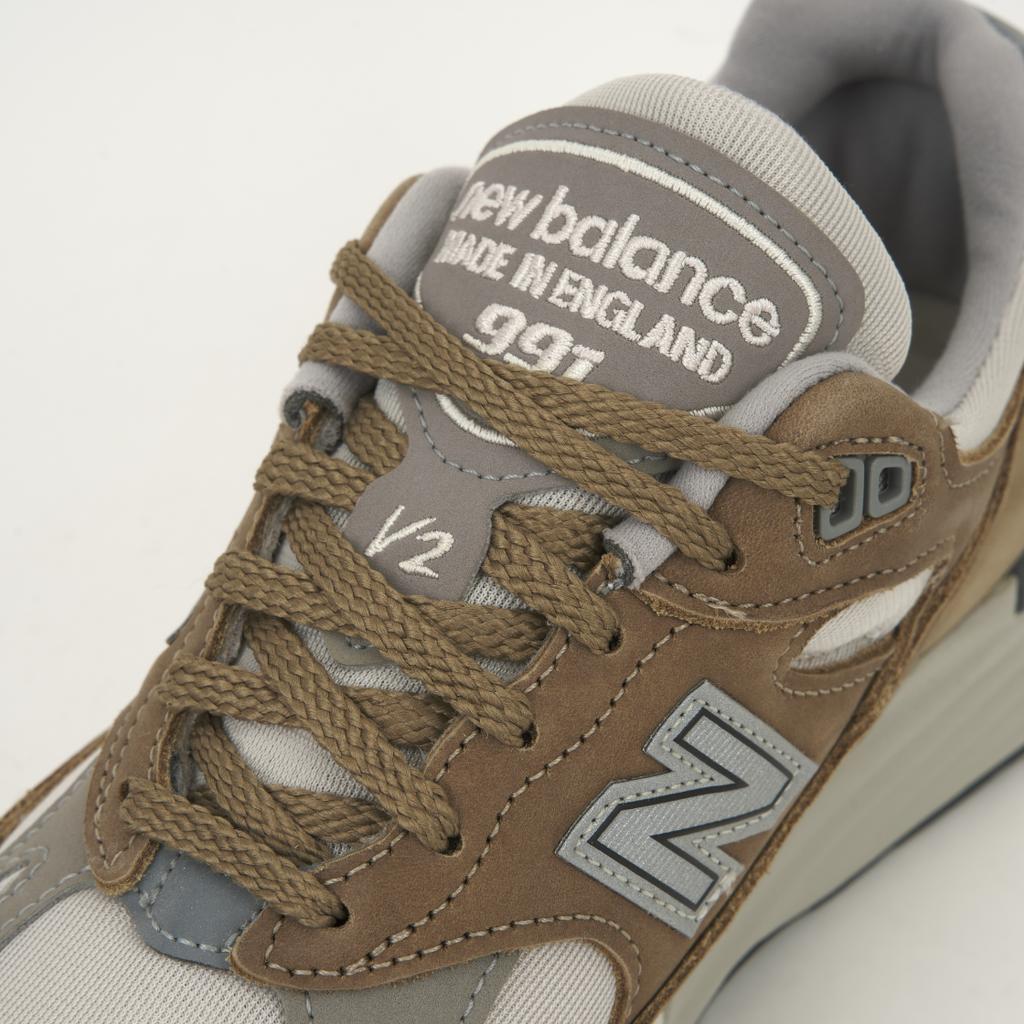 New Balance 991v2 Fabriqué en Angleterre Coco Mocca Baskets Homme Marron U991TB2