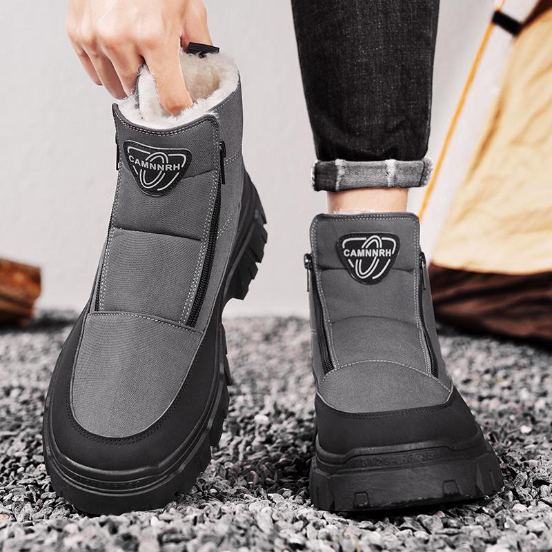 Western Boots Military Tactical Safety Shoes Mens Sneakers Man Offers Free Shipping Men's Leather Boot Tennis for Men Ankle High