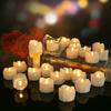 Drip Wax LED Tea Light Flameless Candles Lights with Remote or Auto Timer Realistic Bright Candles for Halloween Christmas Decor