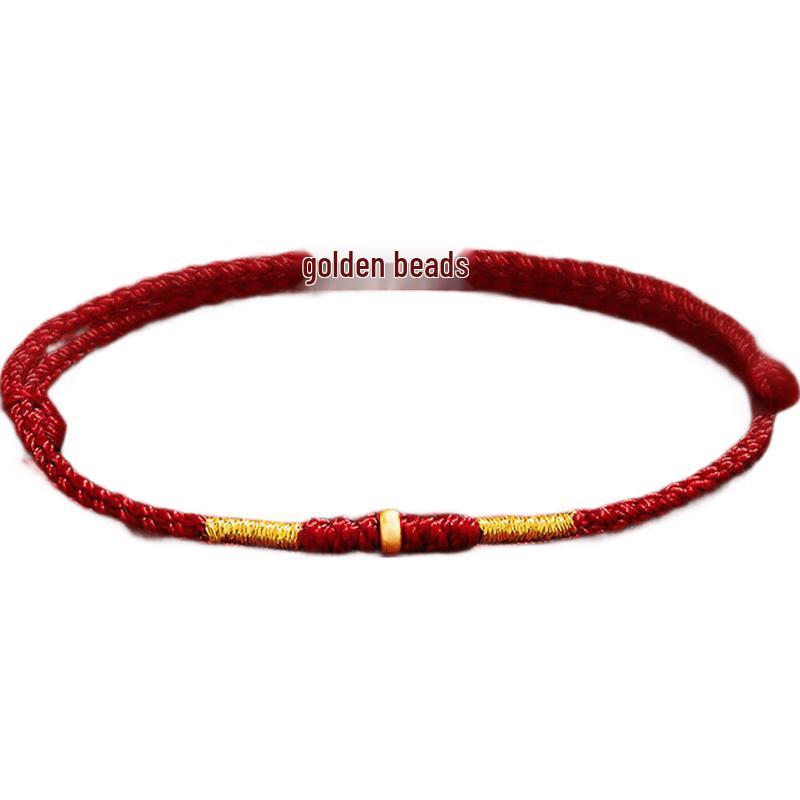 Fashion Red String S925 Silver Bracelet Anklet