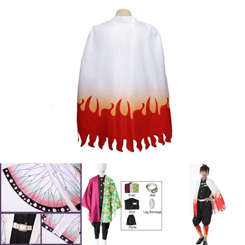 Demon Slayer Kamado Nezuko Cosplay Costume For Kids In Various Colors Exquisite Workmanship And Perfect Stitches