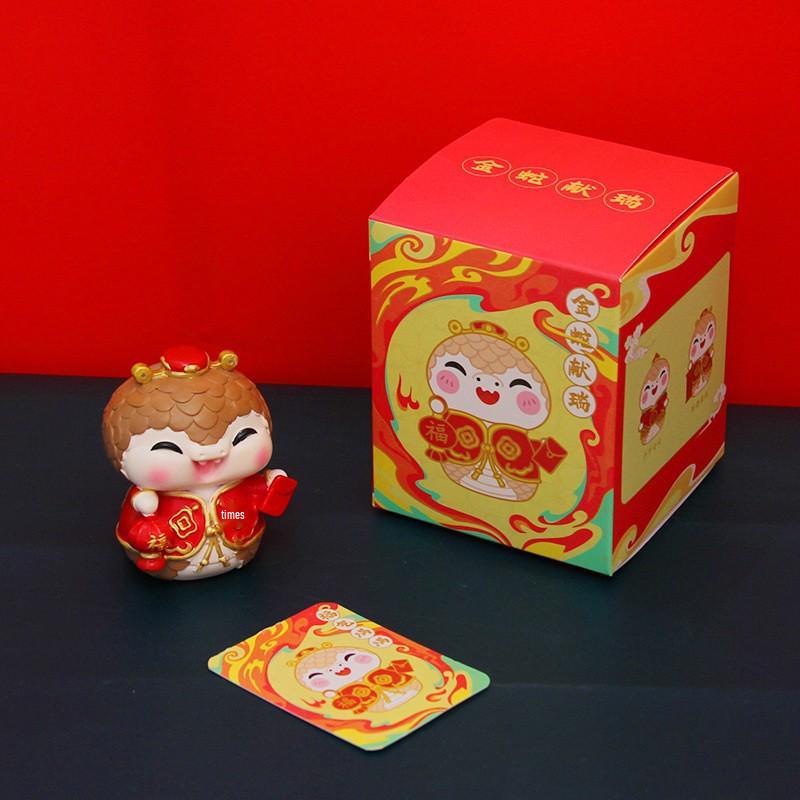 

Year of the Snake Phone Stand: Good Luck Zodiac Snake Mascot, Customizable Logo Corporate Souvenir Gift.