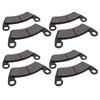 Set di 8 pastiglie freno 2203747 Pastiglie freno metalliche anteriori e posteriori Sostituzione per Polaris RZR XP 1000 dal 2014 al 2020