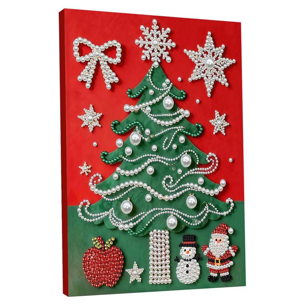 DIY Pearl Gem Paintings Picture Arts Craft With Frame 30x40cm for Adults Beginners Home Wall Decor