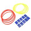 Outdoor Ring Game with 10Pcs Rings Connectors 28cm Improved Balance Enhanced Coordination Ring Game 