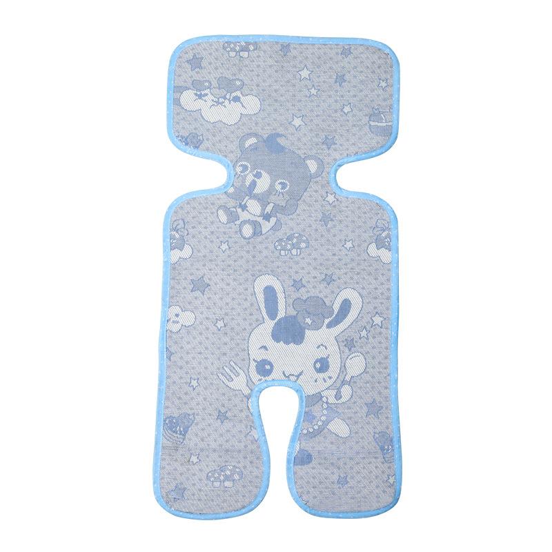 Baby Stroller Ice Silk Mattress Summer High View Umbrella Car Baby High Chair Breathable Cooling Cushion Mat Universal