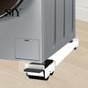 Mover d'Appareil Lourd 2 Pièces Roulettes Robustes Extensible Machine à Laver Base Réglable Longueur avec Roues Accessoires de Meubles