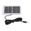 Solar Panel 1.2W 6V 9V Lightweight Portable Polysilicon Crystals DC Interface Solar Charger Panel